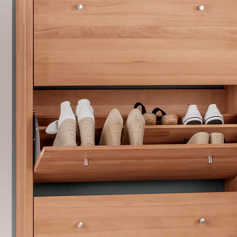 Schuhschrank mit drei Schuhklappen - Shimousa