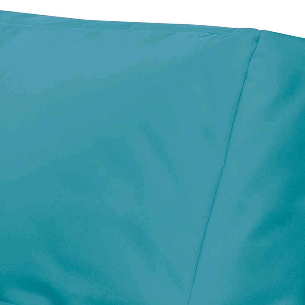 Sitzsack Sessel Relaxliege 2in1 in Petrol - Thea