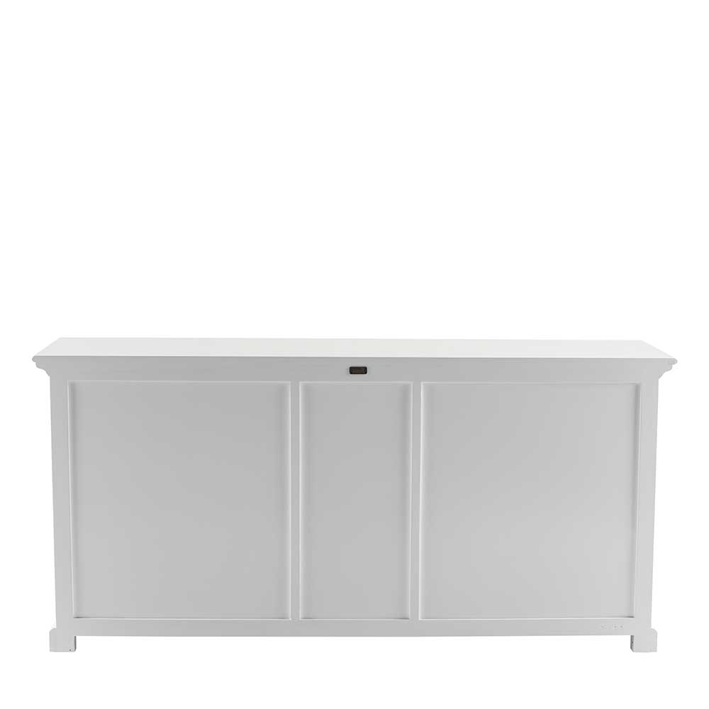 180 cm Landhaus Sideboard in Weiß - Lulzima