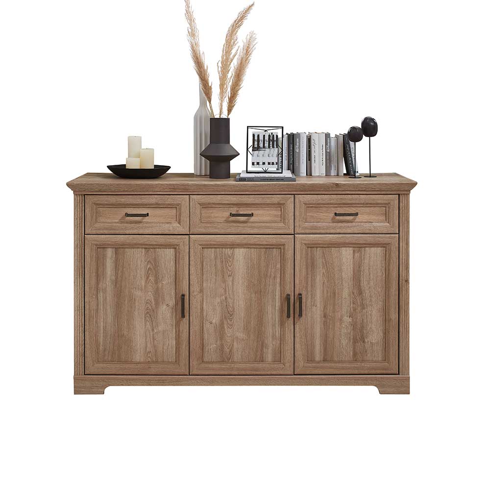 Landhaus Sideboard in Eiche Optik - Barack