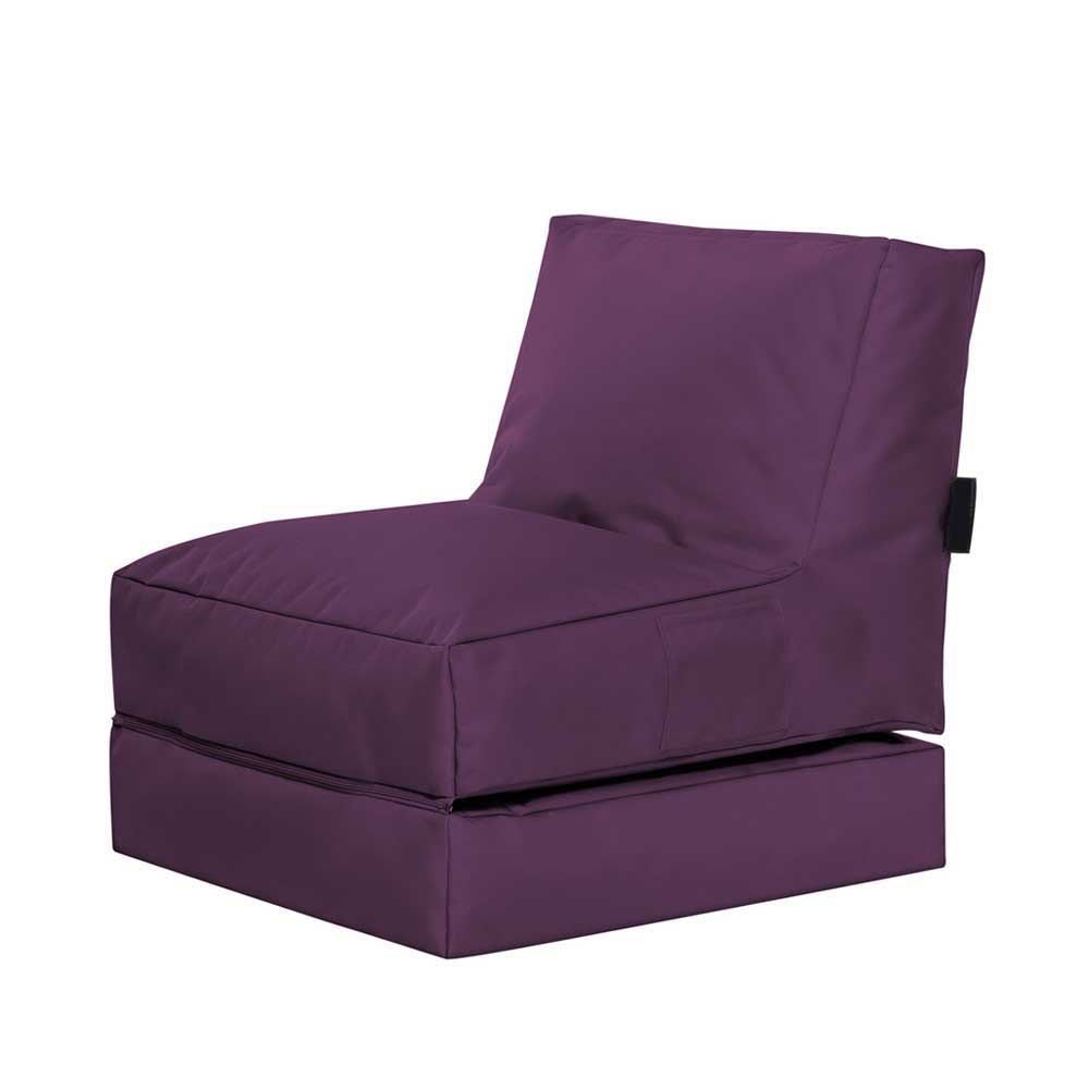 Outdoor Sitzsack Marion in Violett