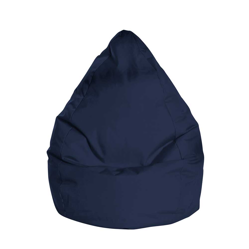 Microfaser Sitzsack Masina in Blau