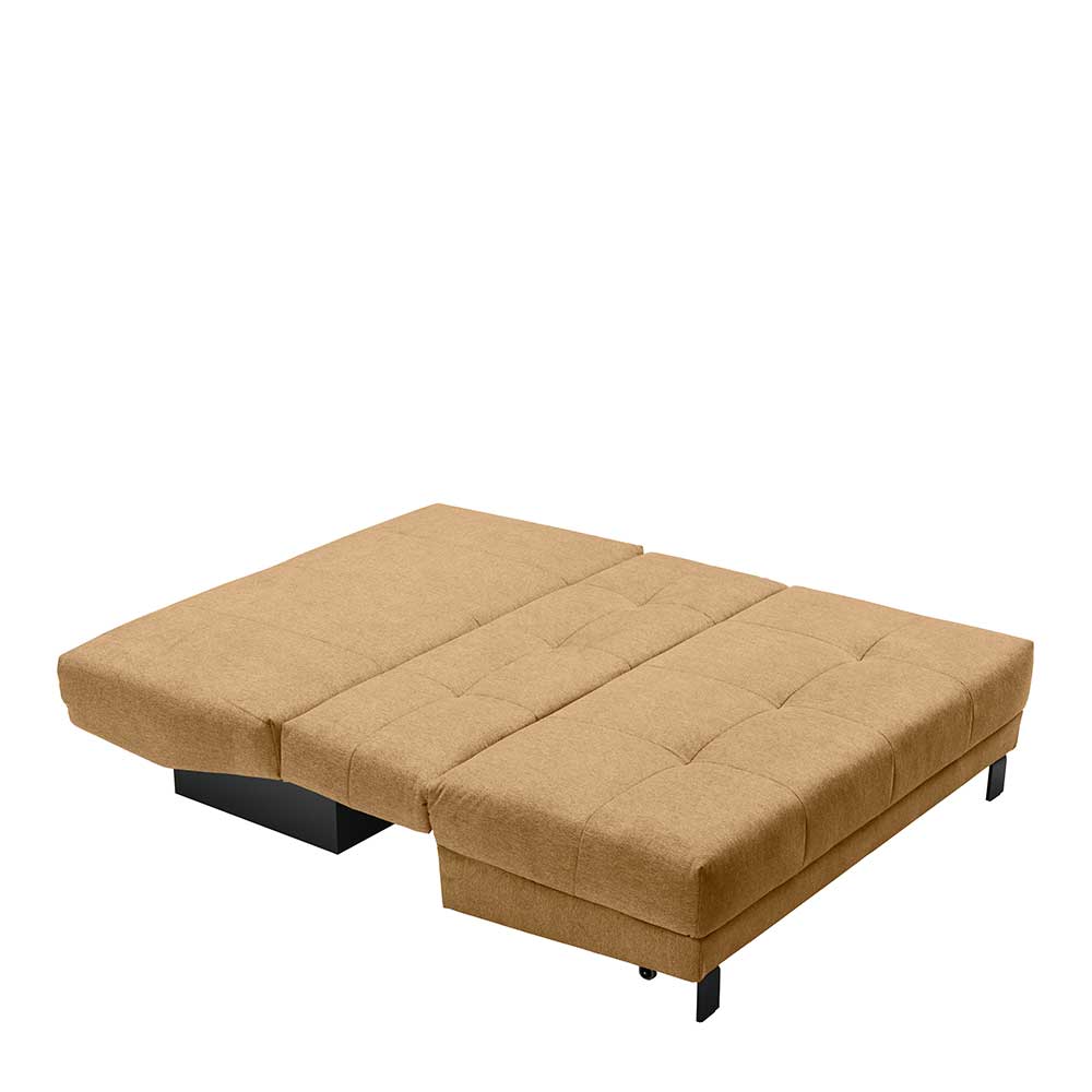 Funktionelles Schlafsofa in Gelb - Yudikus