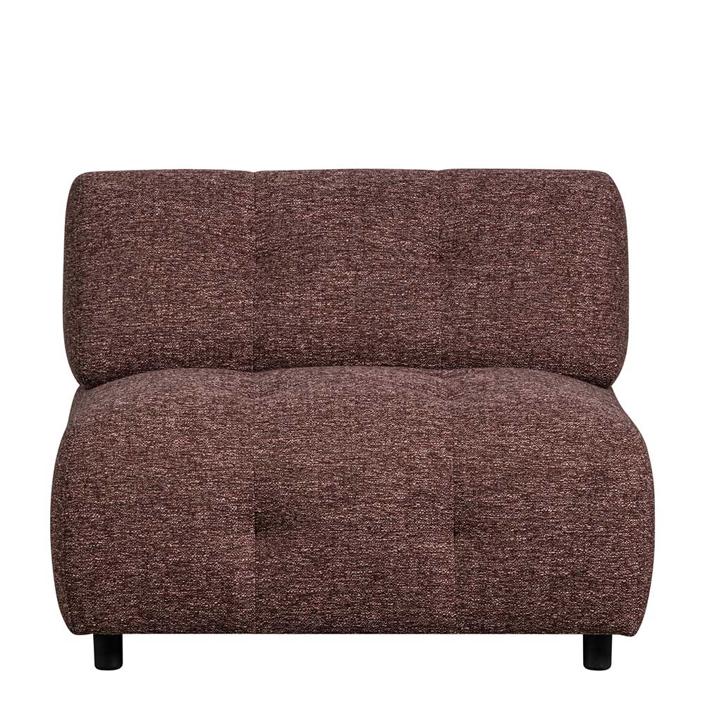 Einsitzer Sofaelement in Mauve meliert - Manilo