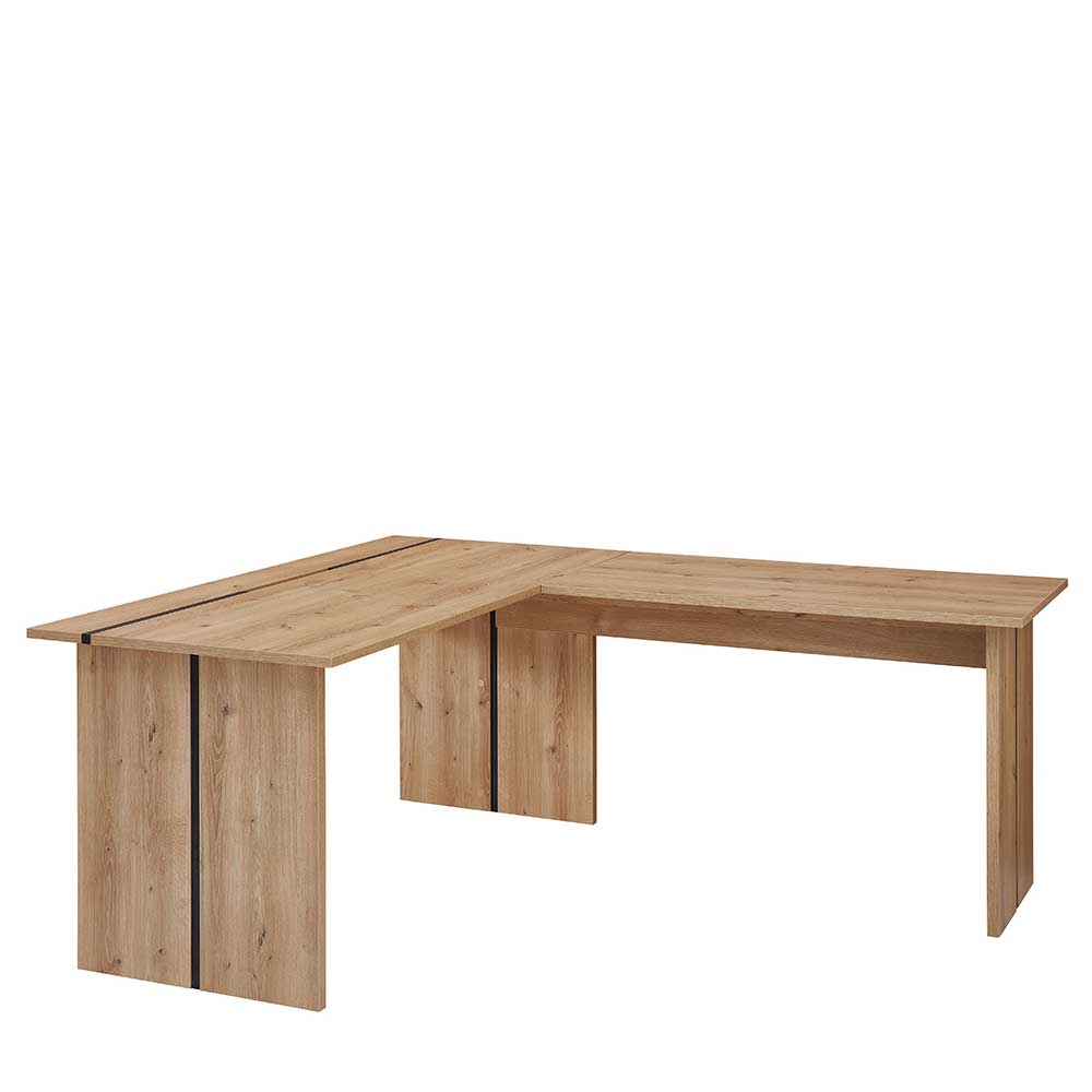 Winkelschreibtisch 160x77x235 cm - Emly