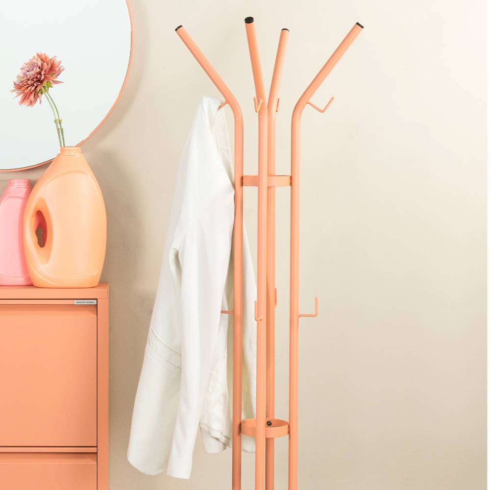 Scandi Chic Standgarderobe in Terracotta - Liz