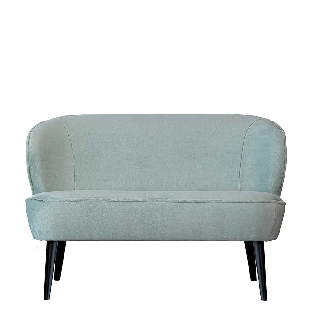 Sofa in Mintgrün Plüsch Kurzflor - Danazon