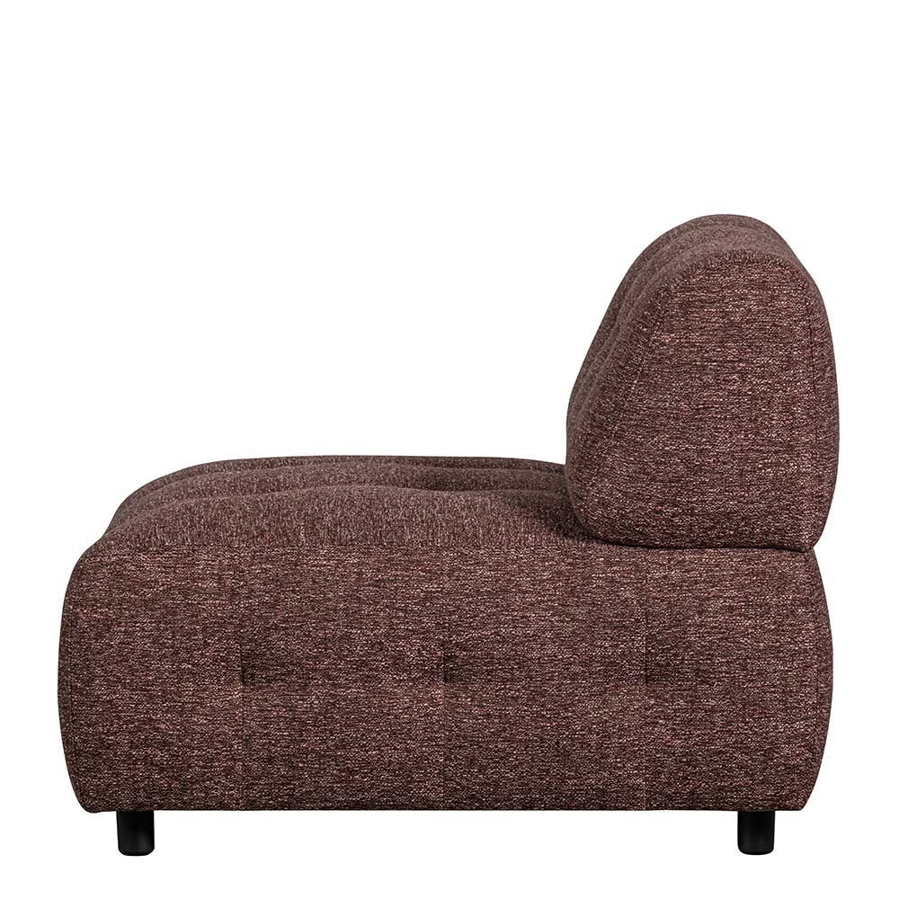 Einsitzer Sofaelement in Mauve meliert - Manilo