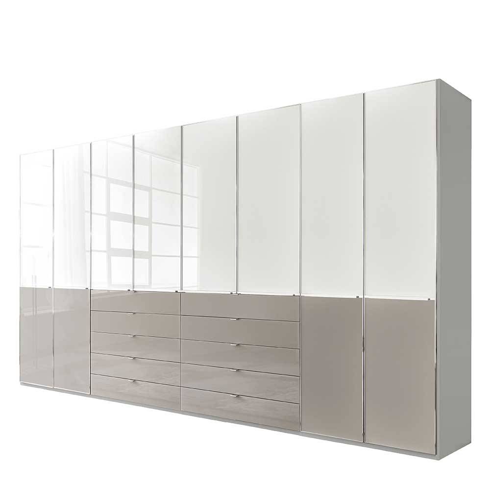 394 cm Kleiderschrank mit acht Türen - Pascan