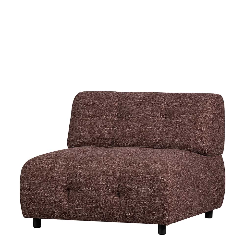 Einsitzer Sofaelement in Mauve meliert - Manilo