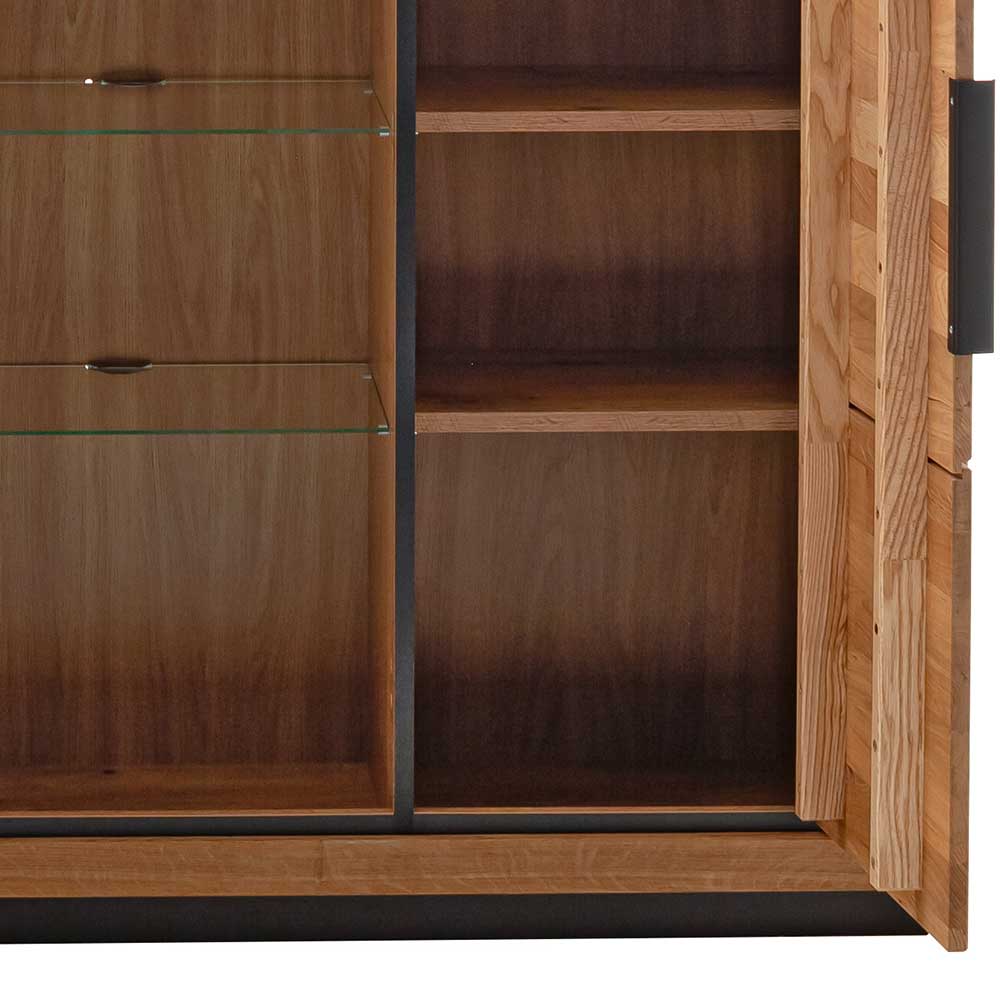 3-türiger Wohnzimmerschrank 153x142x40 cm - Vlacoma