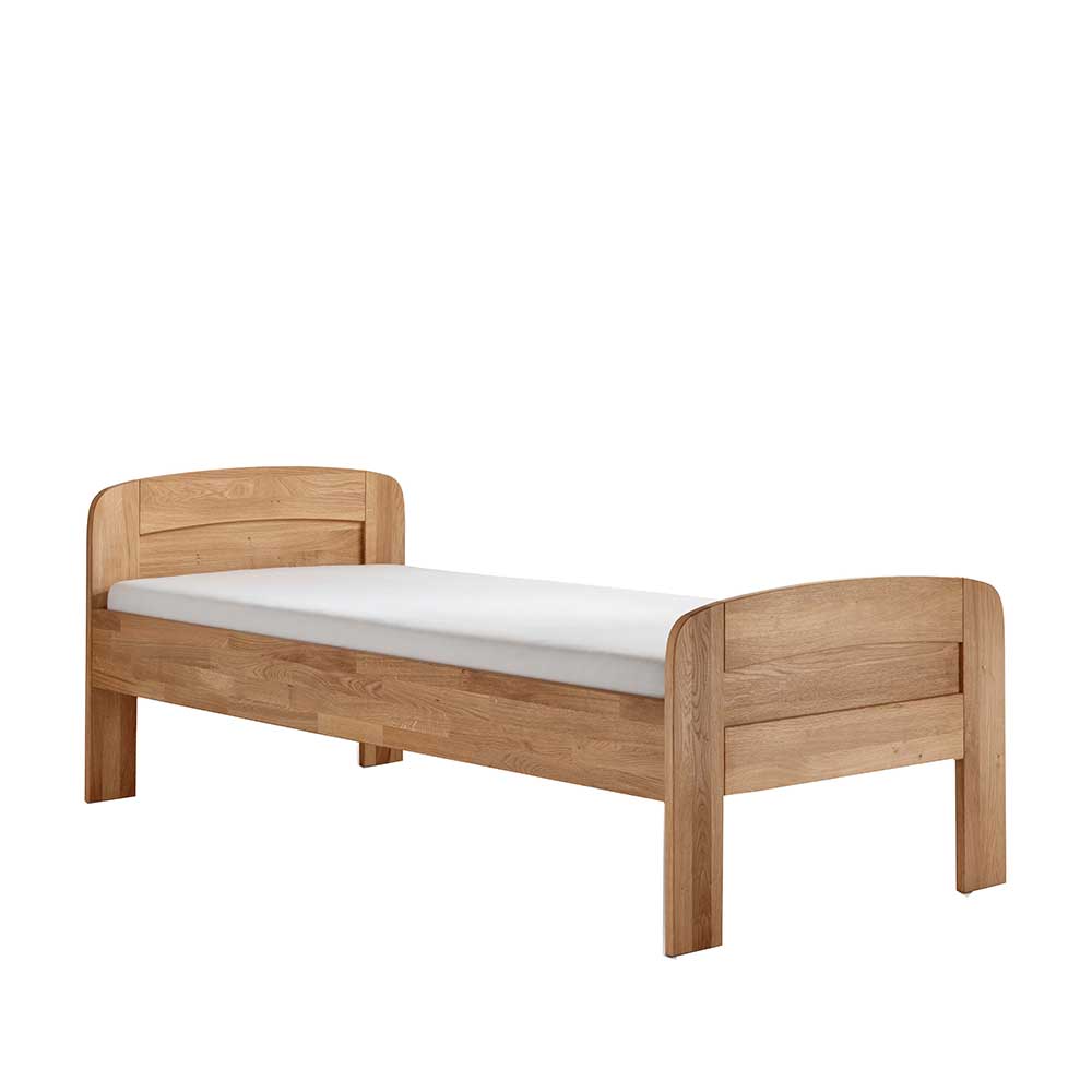 Wildeiche Komfortbett 90x200 oder 100x200 - Mauro