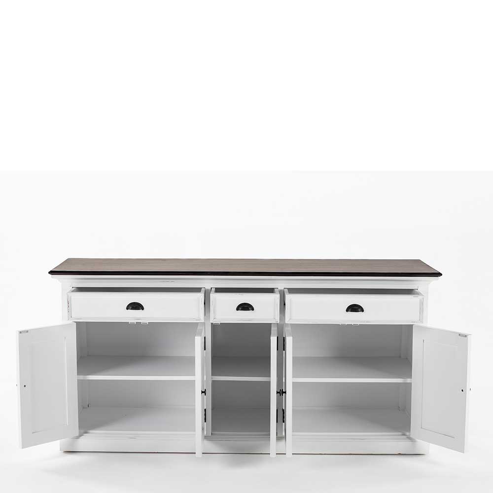 Country Sideboard mit drei Schubladen & fünf Türen - Venzeno