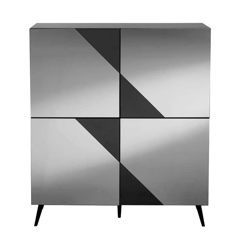 Design Highboard mit vier Türen - Razepta