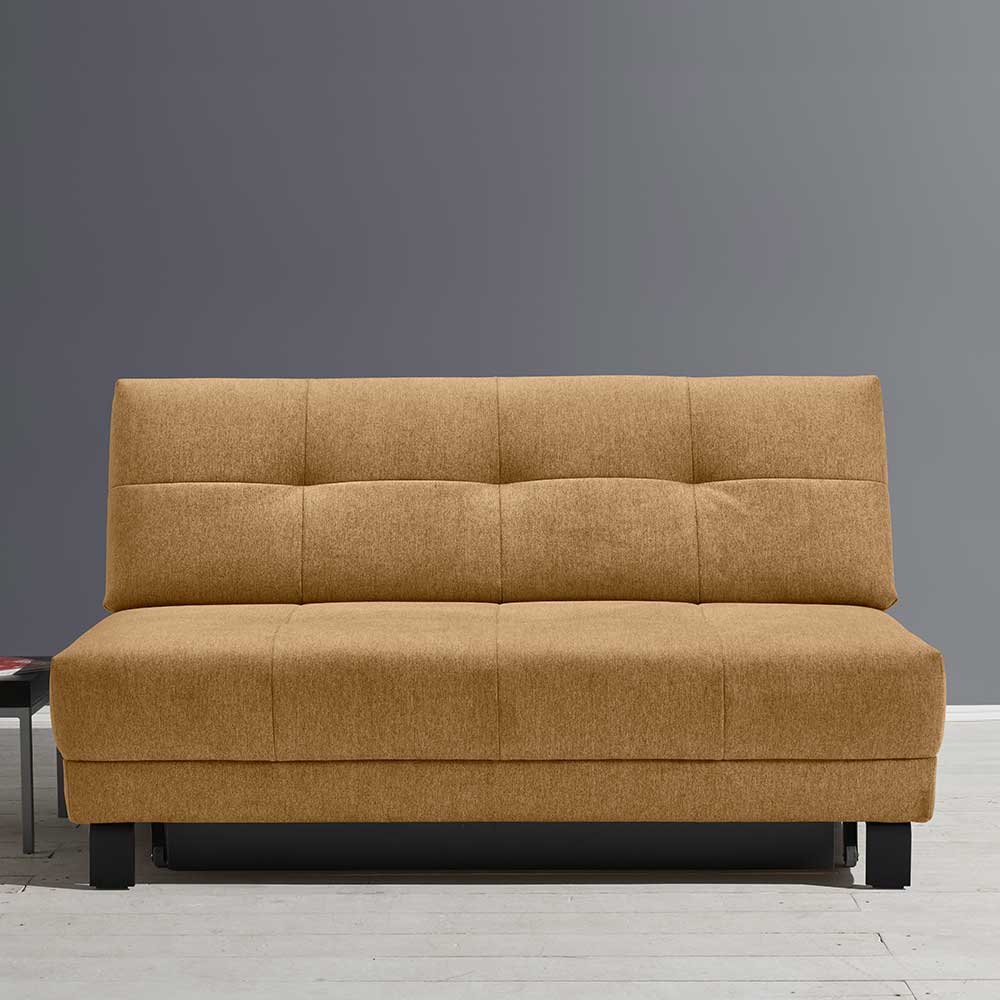 Funktionelles Schlafsofa in Gelb - Yudikus