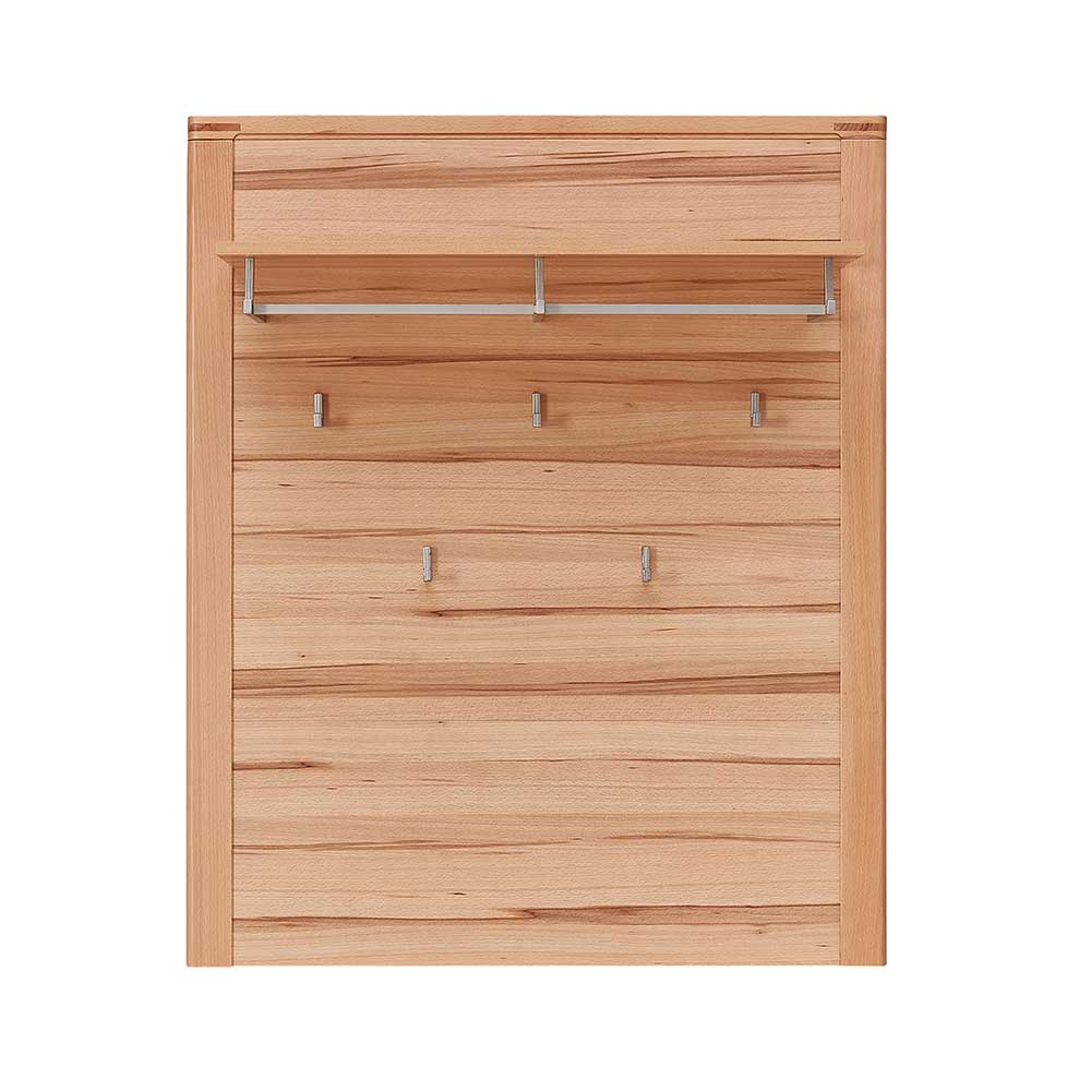 Wandgarderobe - 90x110x29 cm in Kernbuche - Viktorion