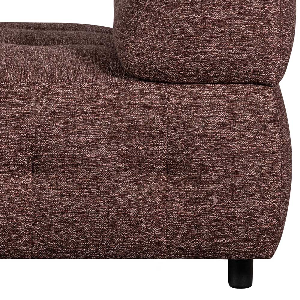 Einsitzer Sofaelement in Mauve meliert - Manilo